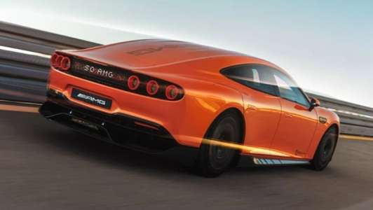 Концепт-кар Mercedes Concept AMG GT XX установил рекорд с шинами Michelin